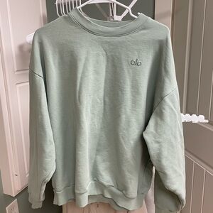 Alo Mint Green Sweatshirt